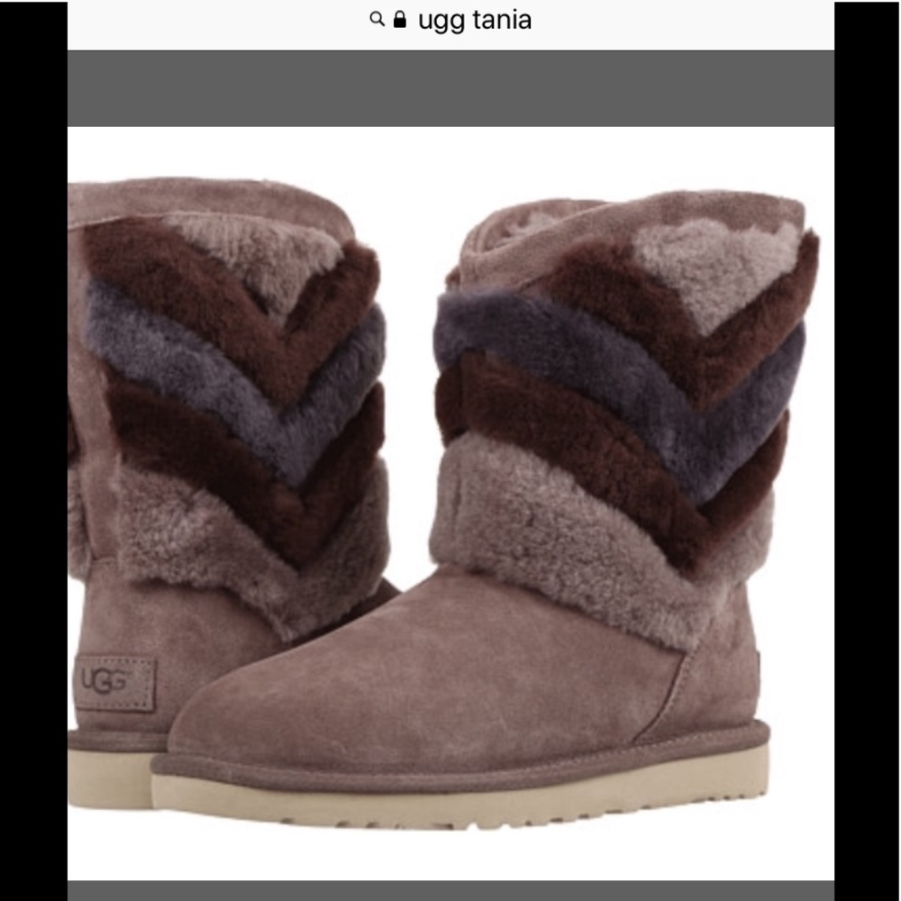 Gray UGG Tania boots